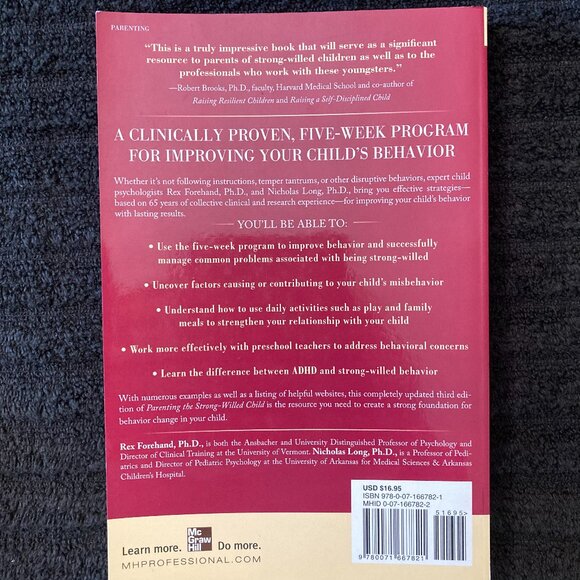 Brand New Parenting the Strong-Willed Child and Setting Limits Books - Picture 5 of 5